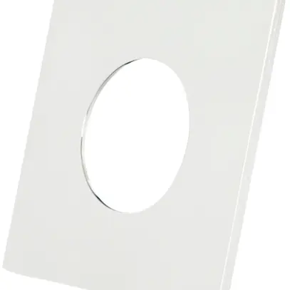 Bague décorative DOTLUX, pour Downlight LED MULTI/MULTIsun, 84×84mm, chrome 