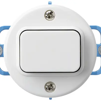 Insert pour contact à poussoir ENC basico C/1L blanc 