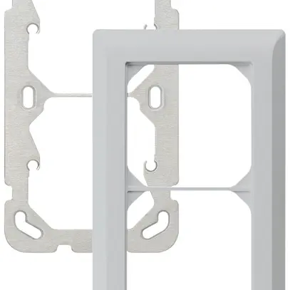 UP-Kopfzeile kallysto.line 2×1 hellgrau vertikal 