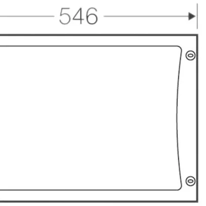 Scatola app. vuoto con porta, ENYSTAR, chiuso 186×276×186mm 