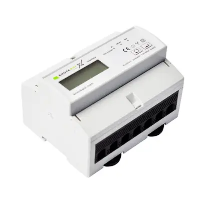 Compteur d'énergie triphasé / 80 A KnockautX, par BRELAG 