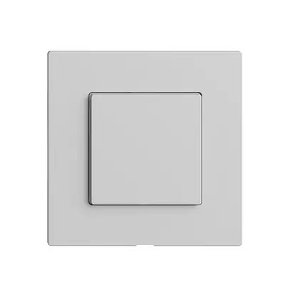 Stazione secondaria 1K/1T per interruttore Edue Wiser grigio chiaro 