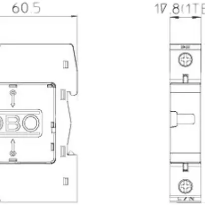 Parasurtension Bettermann 1L V20-C 1-280 