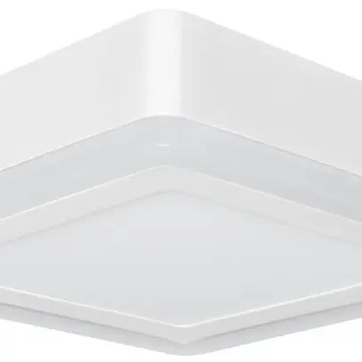 Plafoniera/applique LED LDV LED CLICK WHITE SQ, 200mm 15W 