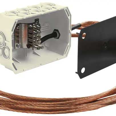 Kit di messa a terra di fondamenta AGRO 9651 Cu nudo 