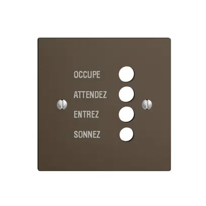 Plaque frontale EDIZIOdue coffee français 