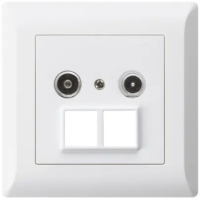 UP-Multimediadose kallysto.line R/TV 14dB 2GHz weiss 