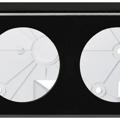 Intestazione AP basico 1×2 nero 