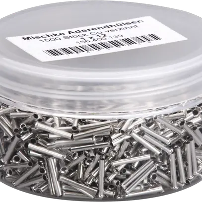 Embout de câble Mischke E DIN 46228 1mm²/12mm nu Cu-étamé 