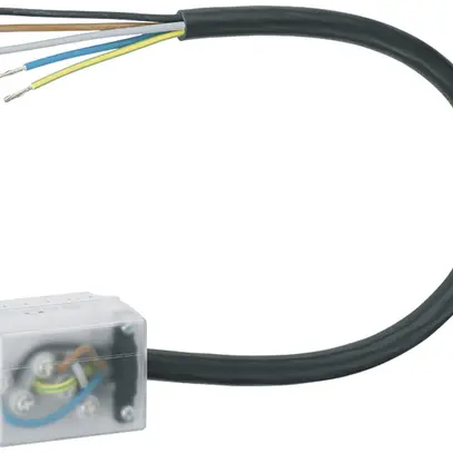 Boîte L1-L2-L3-N-PE pour câble plat POWER 16A avec câble 