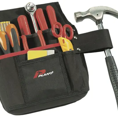 Borsa per utensili con cintura Plano nero 