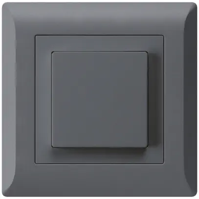 Interruttore INC kallysto.line 3/1L antracite 