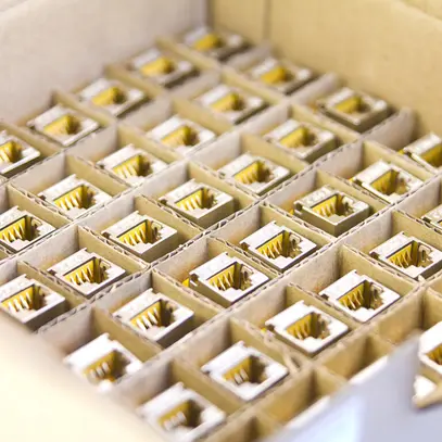 Wirewin Keystone Module, KAT6A STP EA blindé, protection contre la poussière 