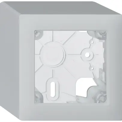 Scatola AP kallysto grigio chiaro h=64mm 