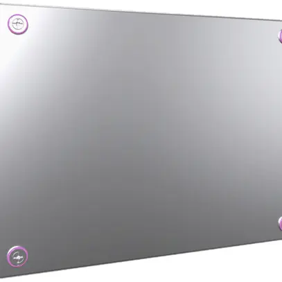 Piccola scatola Rittal KX Derivazione, IP66, 400×300×120mm, acciao pregiato V2A 