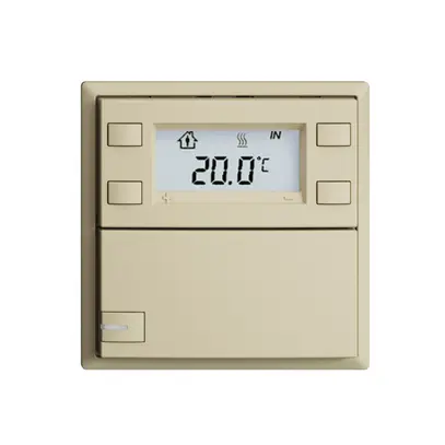 Poussoir RTH ENC KNX 1× EDIZIOdue F vanille, avec LED RGB 