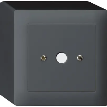 Scatola di raccordo AP kallysto antracite Ø9mm senza morsetti 