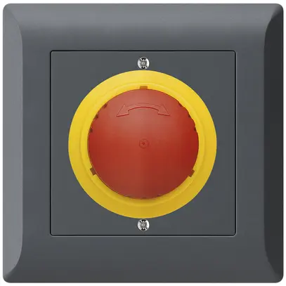 Contatto rotativo INC kallysto.line ARRESTO DI EMERGENZA antracite 