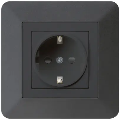 Prise ENC kallysto.trend Schuko noir 