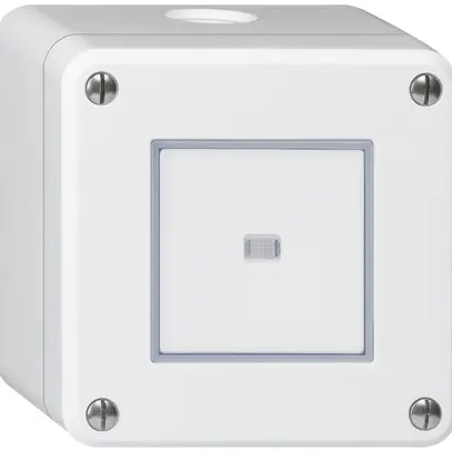 Interrupteur AP robusto IP55 schéma 6 lumineux blanc 