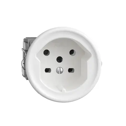 Prise ENC STANDARDdue T15 blanc 