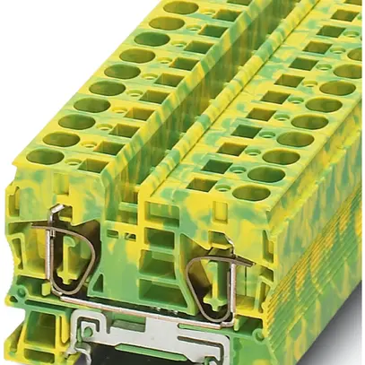 Morsetto di protez. 0.2…16mm² connessione a molla verde/giallo 