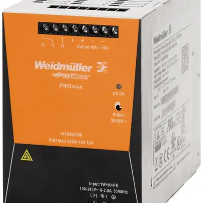Alimentazione commutazione Weidmüller Connect Power PRO MAX 480W 24V 20A 