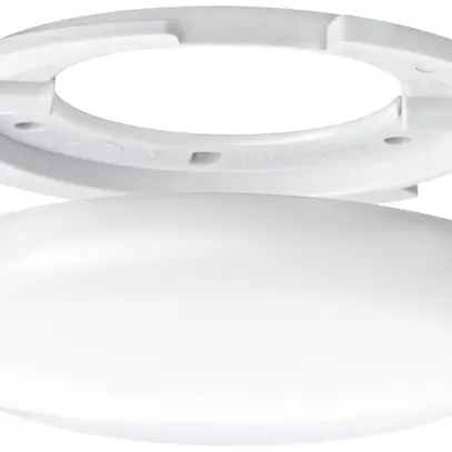 Rosace de plafond AGRO Ø100×15mm 2 parties blanc 