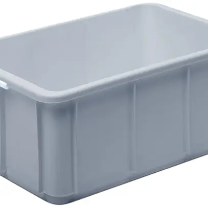 Bac gerbable Georg Utz STANDARD 400×600×232mm, 40L, gris 