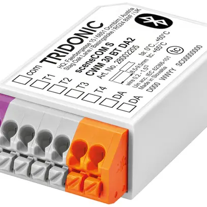 Apparecchio di comando Tridonic sceneCOM S DALI-2 Bluetooth 28.2×14.6×47.7mm 