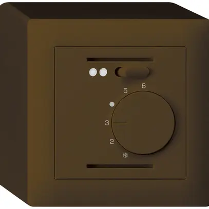 Thermostate d'ambiance AP kallysto brun pour plancher chauffant 