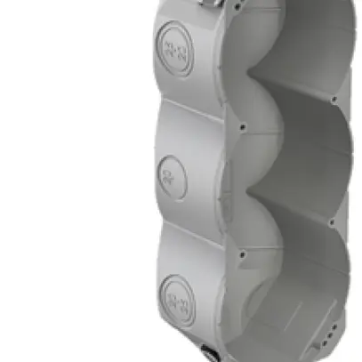 Boîte pour paroi creuse HSB D83 Basic 3×1 203×83×65mm TFC 850°C gr 