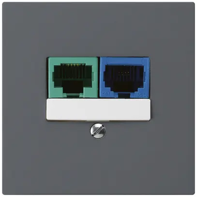 Scatola INC DSL kallysto 2×RJ45 antracite 