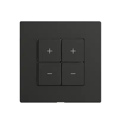 Comando per dimmer 2K/4T Edue Wiser nero 