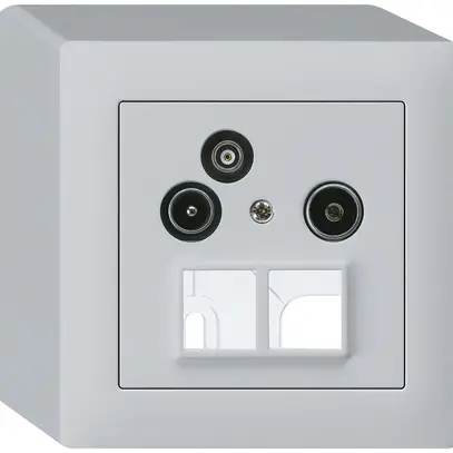 Prise pour antenne AP R/TV-Données kallysto HMS 2GHz 19db gris clair 