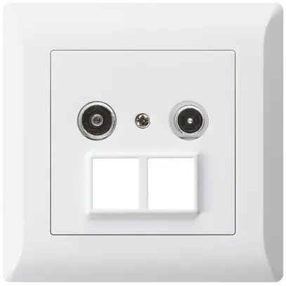 Presa multimedia INC kallysto.line R/TV 23dB 2GHz bianco 