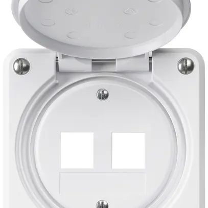 Kit di montaggio INC robusto HMS IP55 bianco per 2×modulo 