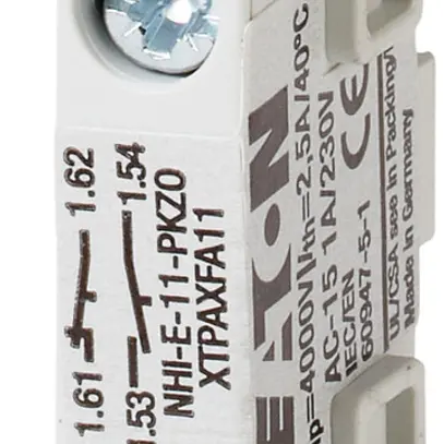 Bloc de contacts auxiliaires ETN 1F+1O 