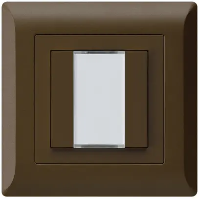 UP-Taster kallysto.line KNX 2×s/e-link braun 