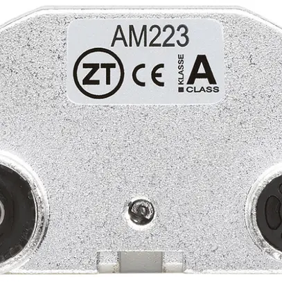 Inserto per presa antenna Hager R/TV montaggio Z 23dB 2GHz 