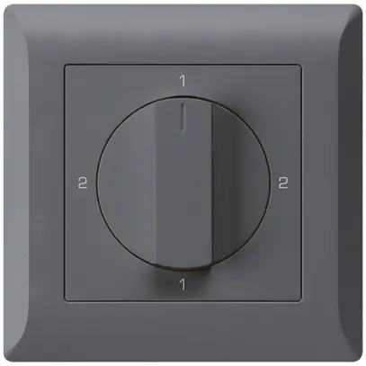 Interruttore rotativo INC kallysto.line 3/1L antracite con impugnatura girevol 