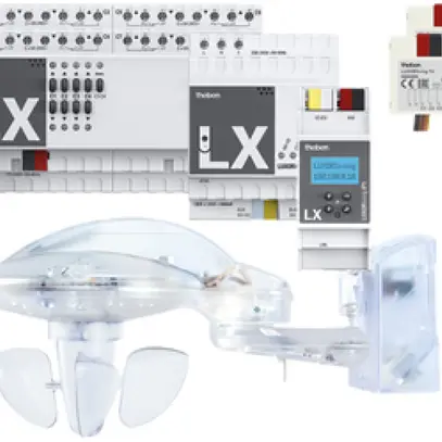 Pacchetto KNX Theben LUXORliving "azionamenti" 