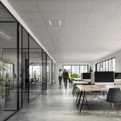 Plafoniera INS LED Sylvania OptiClip 600 29W 3275lm 940 IP40 REG bianco 