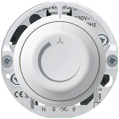 Insert pour régulateur de vitesse ENC basico 25…600VA blanc 