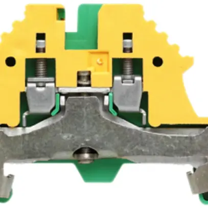 Schutzleiter-Reihenklemme Weidmüller WPE N Schraubanschluss 2.5mm² grün/gelb 