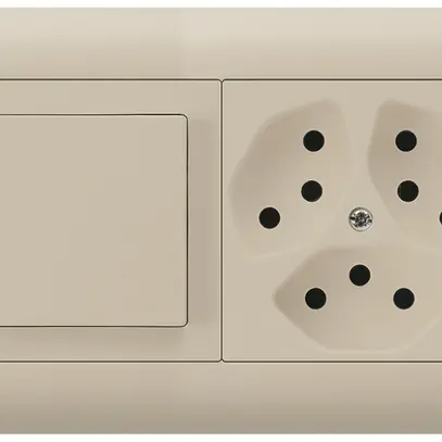 Combinazione INC I-I 3/1P+3×T13 kallysto.line beige orizzontale 