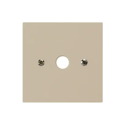 UP-Durchgangsdose kallysto beige Ø9mm ohne Klemmeneinsatz 