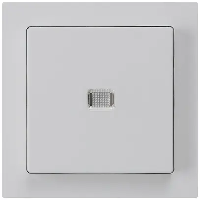 Pulsante luminoso INC kallysto A-R/1P grigio chiaro 
