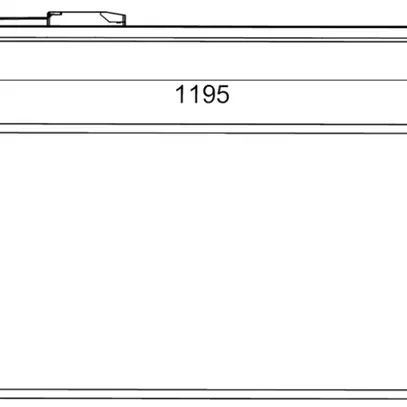 Luminaire pann.LED Sylvania Quantum 1200×600 38W 6000lm 840 IP54/IP20 DALI 