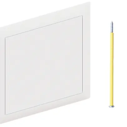 Steckdeckel AGRO 130×130mm inkl. 2 isolierte Zentrumschrauben 